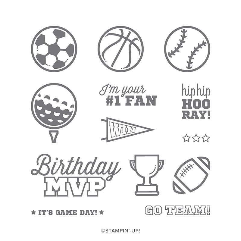 FOR THE WIN CLING STAMP SET