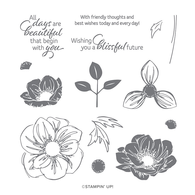 FLORAL ESSENCE PHOTOPOLYMER STAMP SET