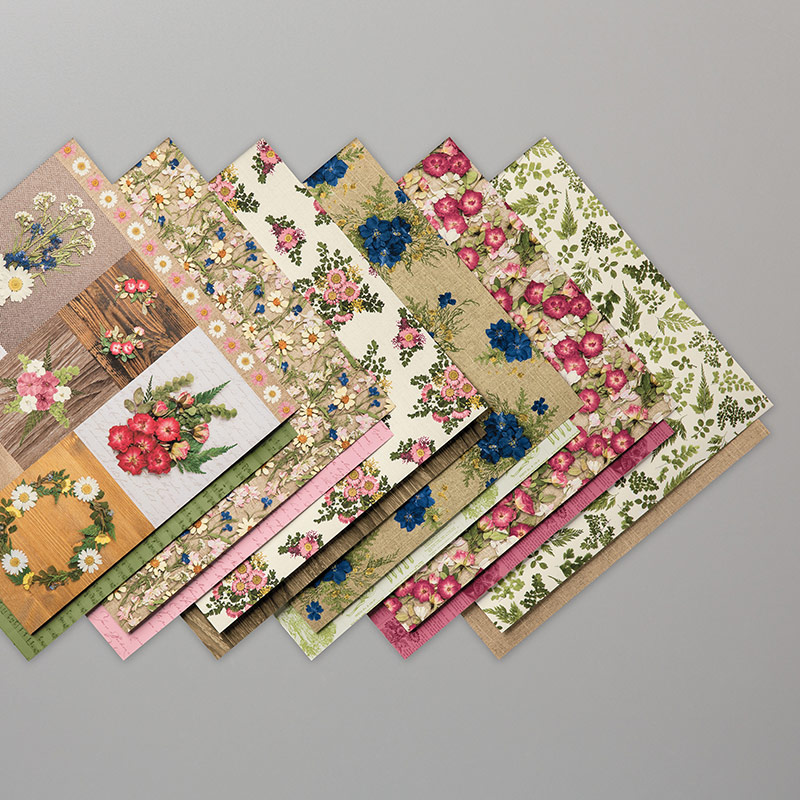 PRESSED PETALS SPECIALTY DESIGNER SERIES PAPER