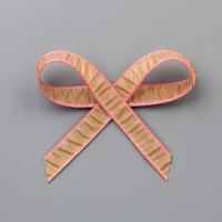 ROCOCO ROSE 1/2 (1.3 CM) GATHERED RIBBON