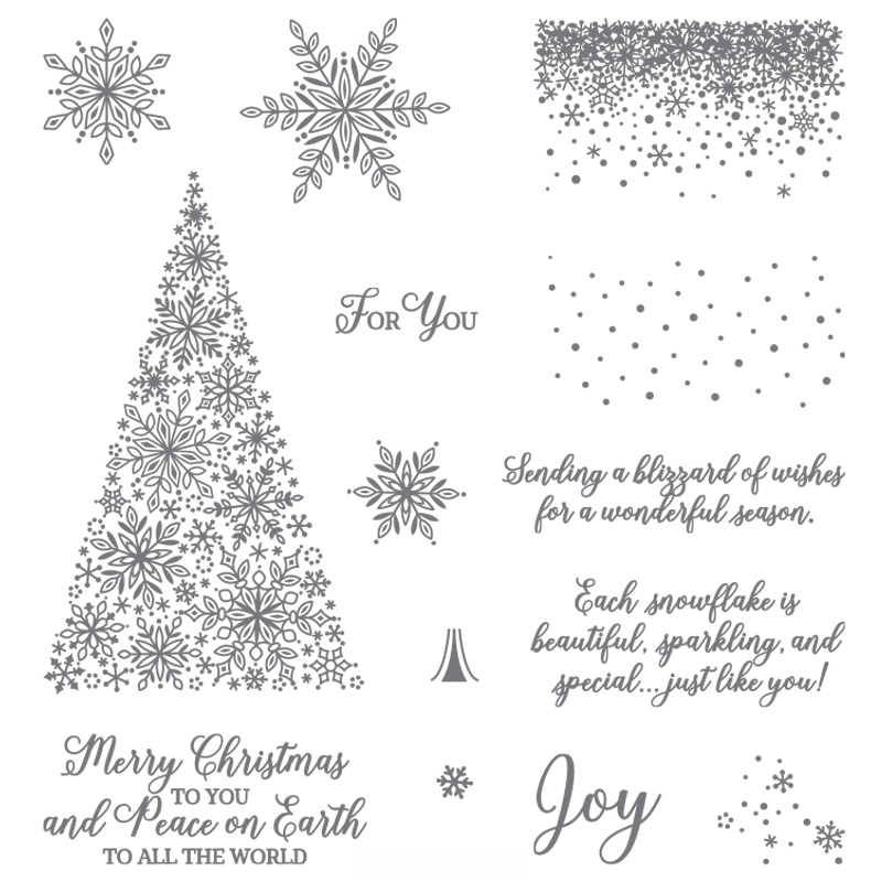 Snow Is Glistening Photopolymer Stamp Set