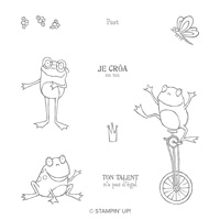 Crôa En Toi Cling Stamp Set (French)