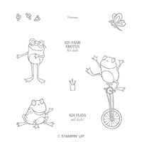 Froschkönig Cling Stamp Set (German)