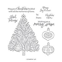 MEMORIES OF HOME CLING STAMP SET