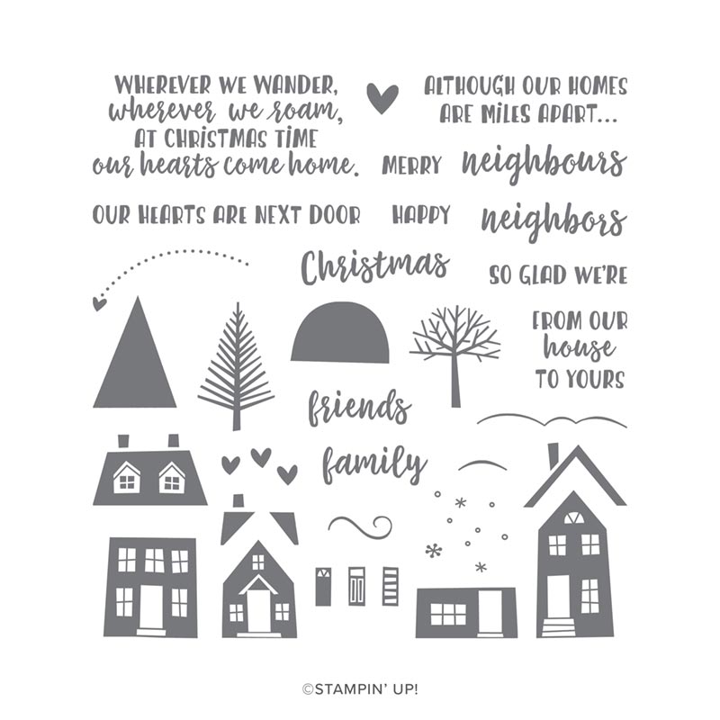 From our house to yours Stampin Up 