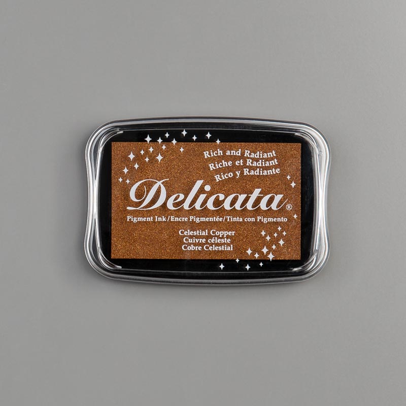 CELESTIAL COPPER DELICATA METALLIC INK PAD