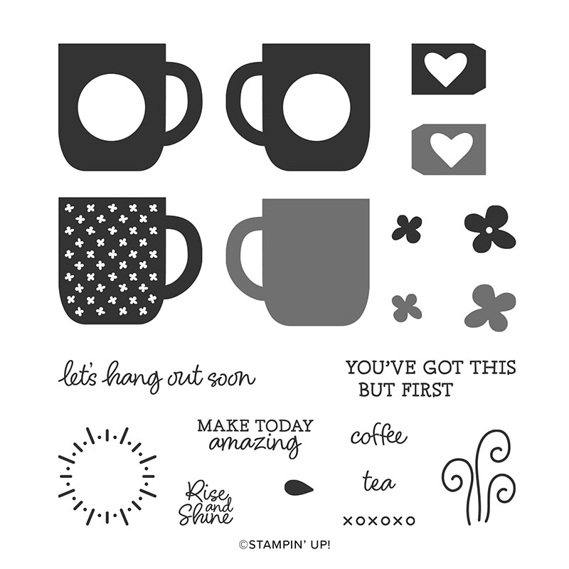 RISE & SHINE PHOTOPOLYMER STAMP SET (ENGLISH)