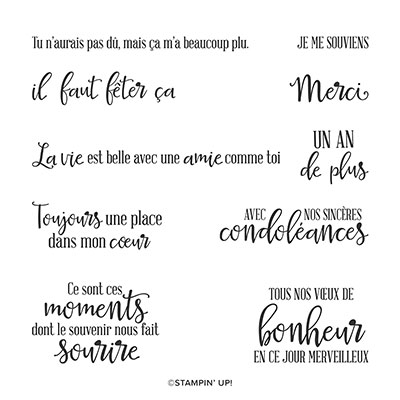 MOMENTS DE PLÉNITUDE CLING STAMP SET (FRENCH)
