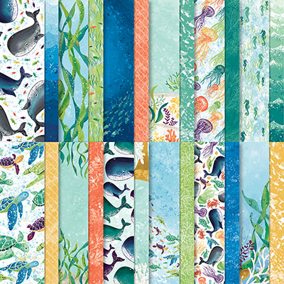 Whale of A Time Designer Series Paper (152460)