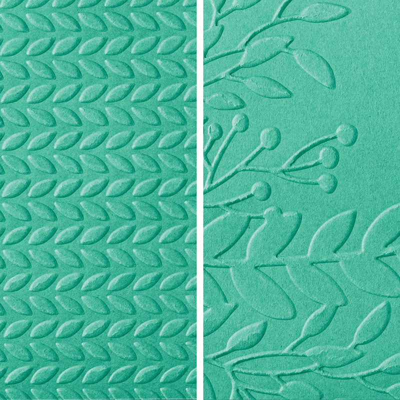 GREENERY EMBOSSING FOLDERS