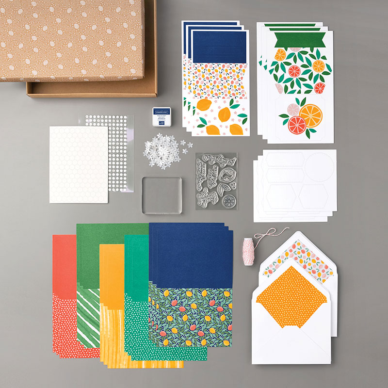 SIMPLY CITRUS ALL-INCLUSIVE CARD KIT (ENGLISH)