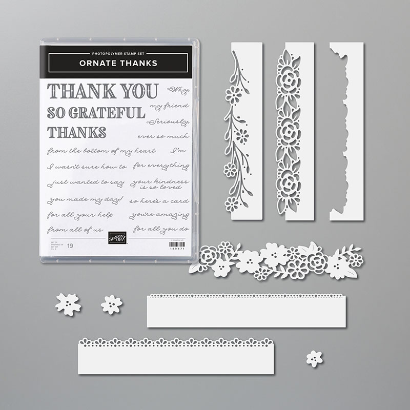 #154115 Ornate Thanks Bundle