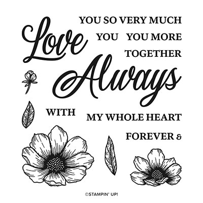Forever and Always Photopolymer Stamp Set (154343)