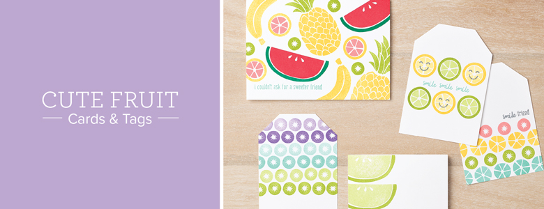 CUTE FRUIT CARDS & TAGS
